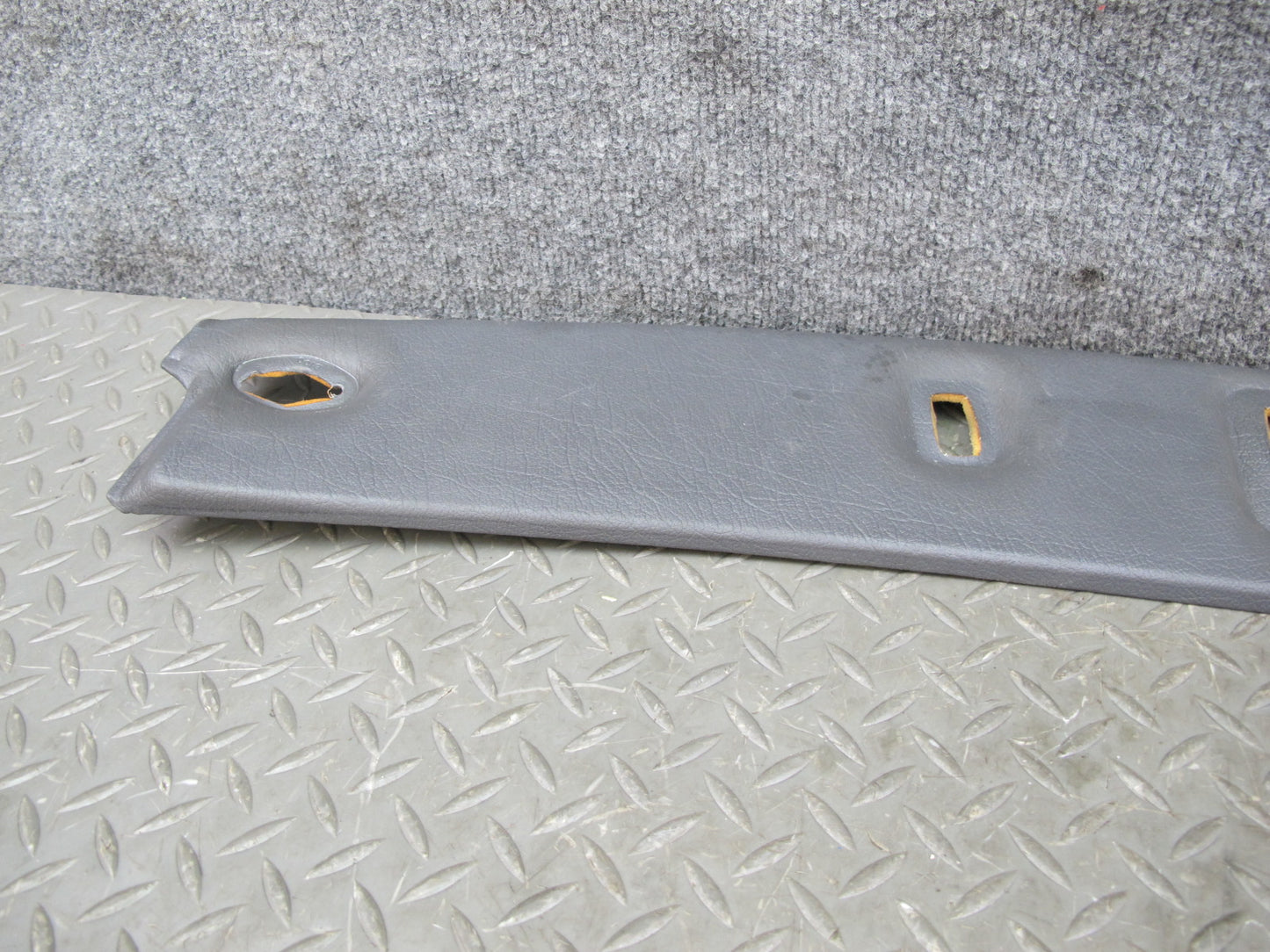 88-91 Mazda RX7 Convertible Set of 2 Front & Rear Headliner Trim Cover Gray OEM