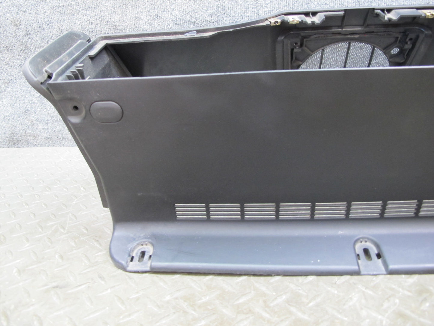 97-99 BMW E36/7 Z3 Roadster Rear Center Console Storage Subwoofer Box Black OEM