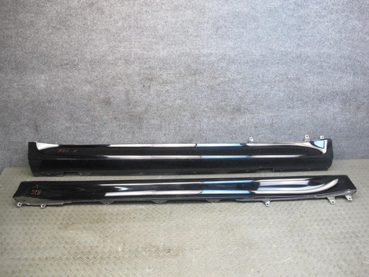 97-02 BMW E36/7 Z3 Left & Right Side Skirt Rocker Panel Molding Set Black OEM