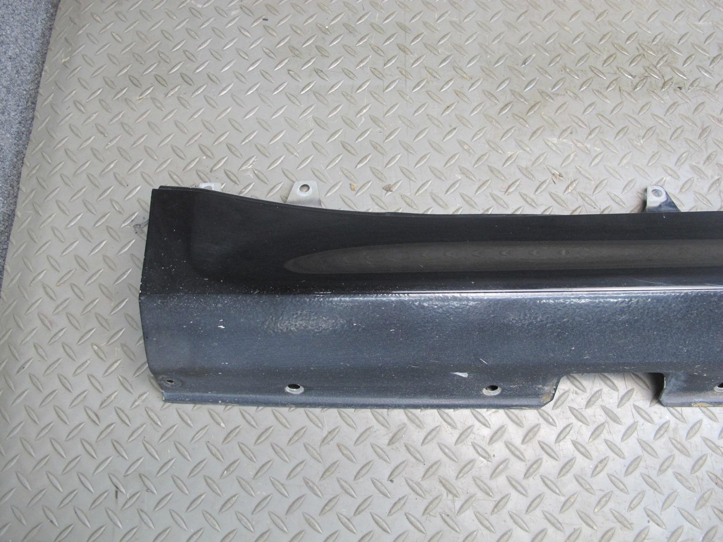 97-02 BMW E36/7 Z3 Left & Right Side Skirt Rocker Panel Molding Set Black OEM