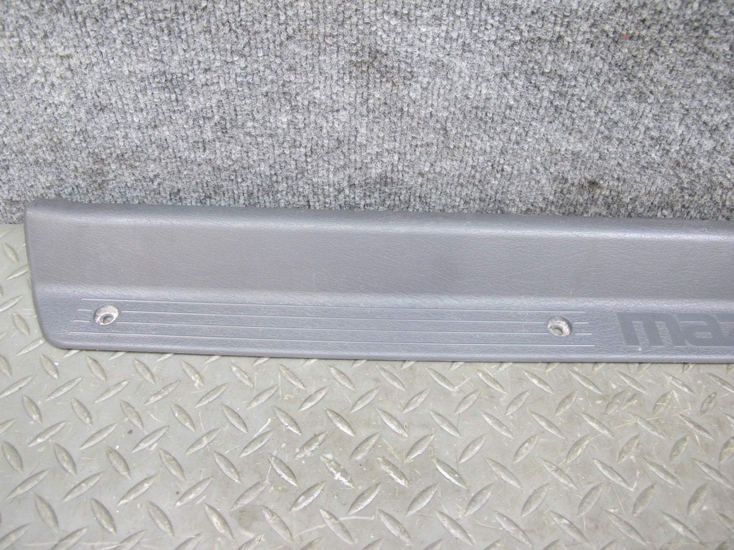 86-88 Mazda RX7 FC3S Set of 2 Left & Right Door Scuff Sill Plate Trim Cover OEM