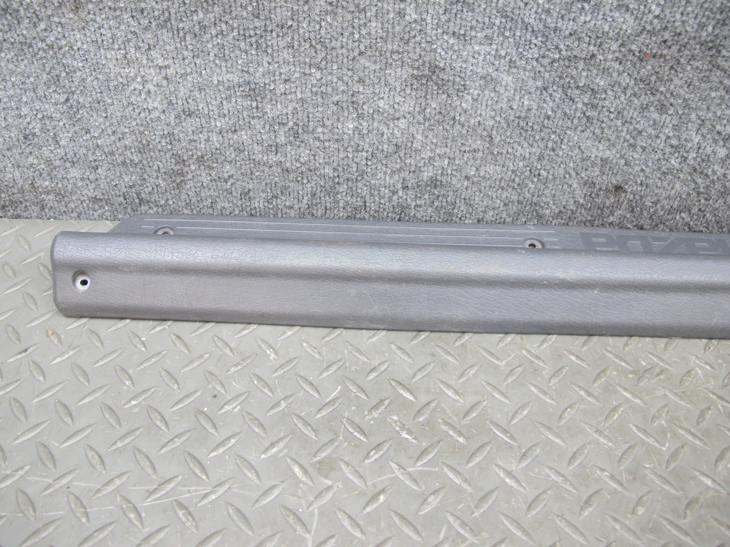 86-88 Mazda RX7 FC3S Set of 2 Left & Right Door Scuff Sill Plate Trim Cover OEM