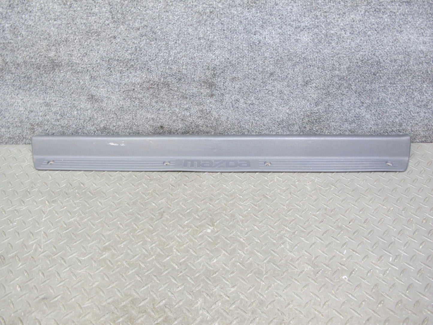 86-88 Mazda RX7 FC3S Set of 2 Left & Right Door Scuff Sill Plate Trim Cover OEM