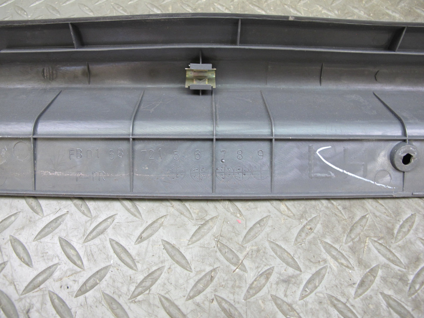 86-88 Mazda RX7 FC3S Set of 2 Left & Right Door Scuff Sill Plate Trim Cover OEM