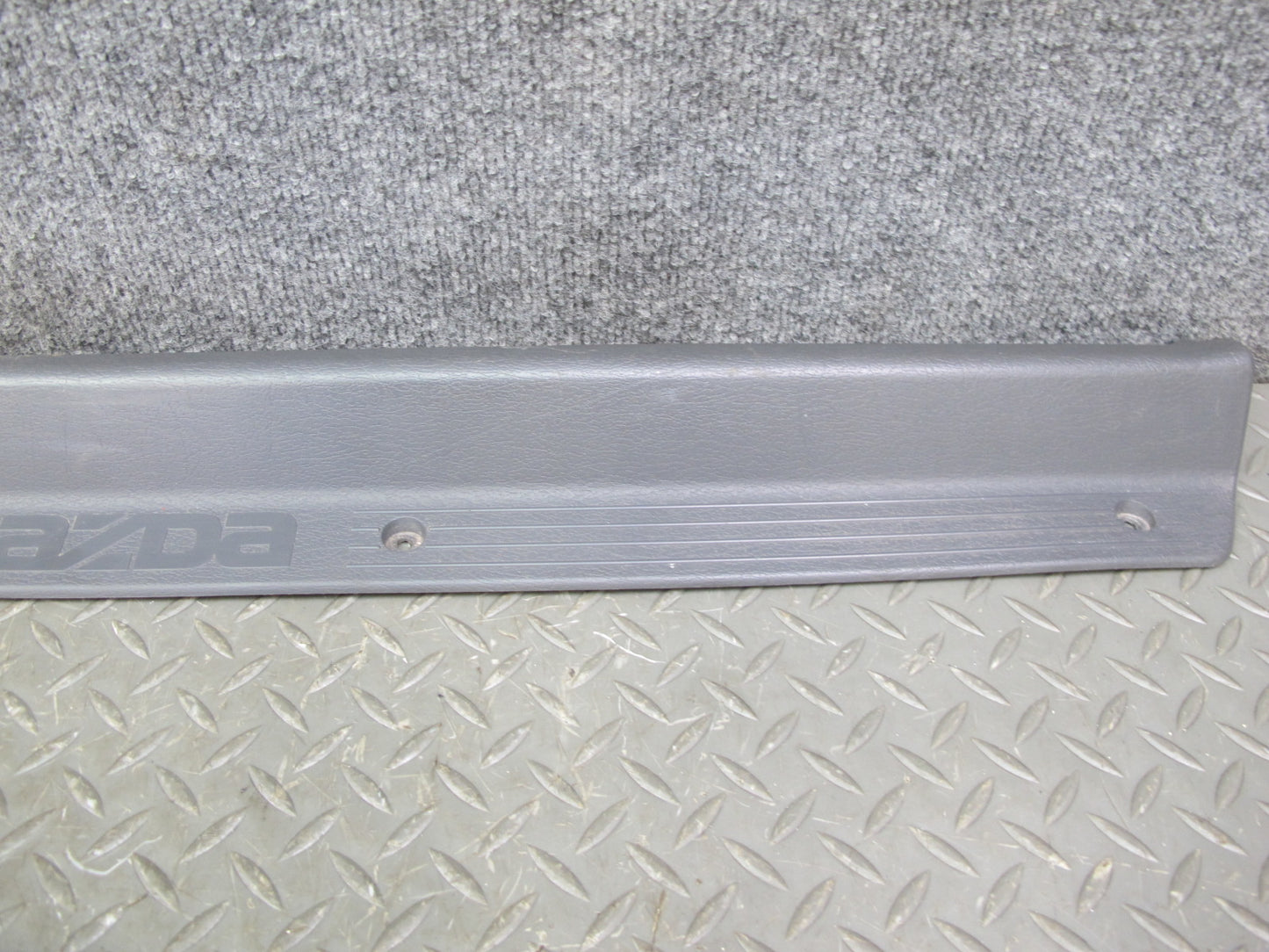 86-88 Mazda RX7 FC3S Set of 2 Left & Right Door Scuff Sill Plate Trim Cover OEM