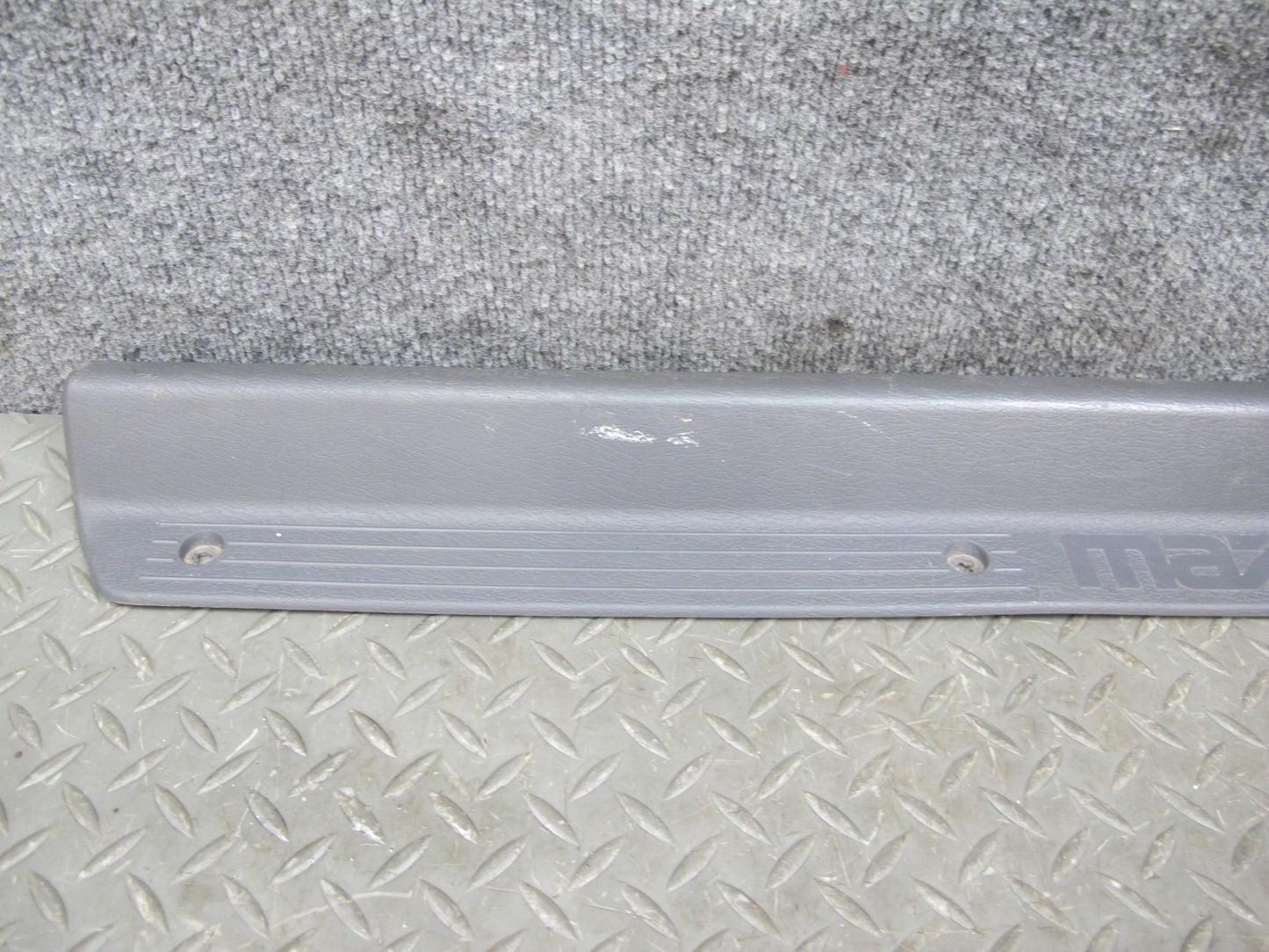 86-88 Mazda RX7 FC3S Set of 2 Left & Right Door Scuff Sill Plate Trim Cover OEM