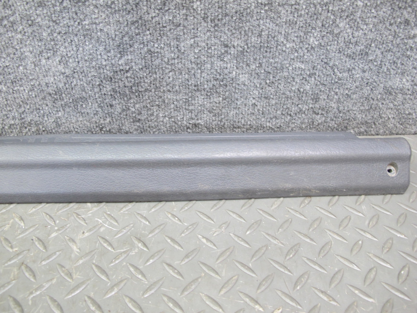 86-88 Mazda RX7 FC3S Set of 2 Left & Right Door Scuff Sill Plate Trim Cover OEM