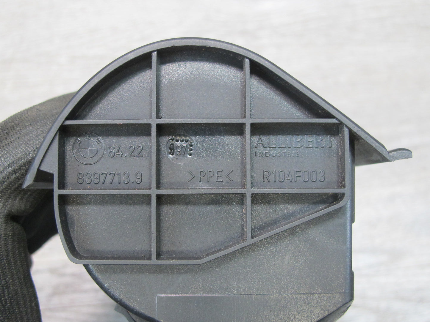 96-02 BMW E36/7 Z3 Set of 3 Dash Dashboard Left Right Center Air Vent Black OEM