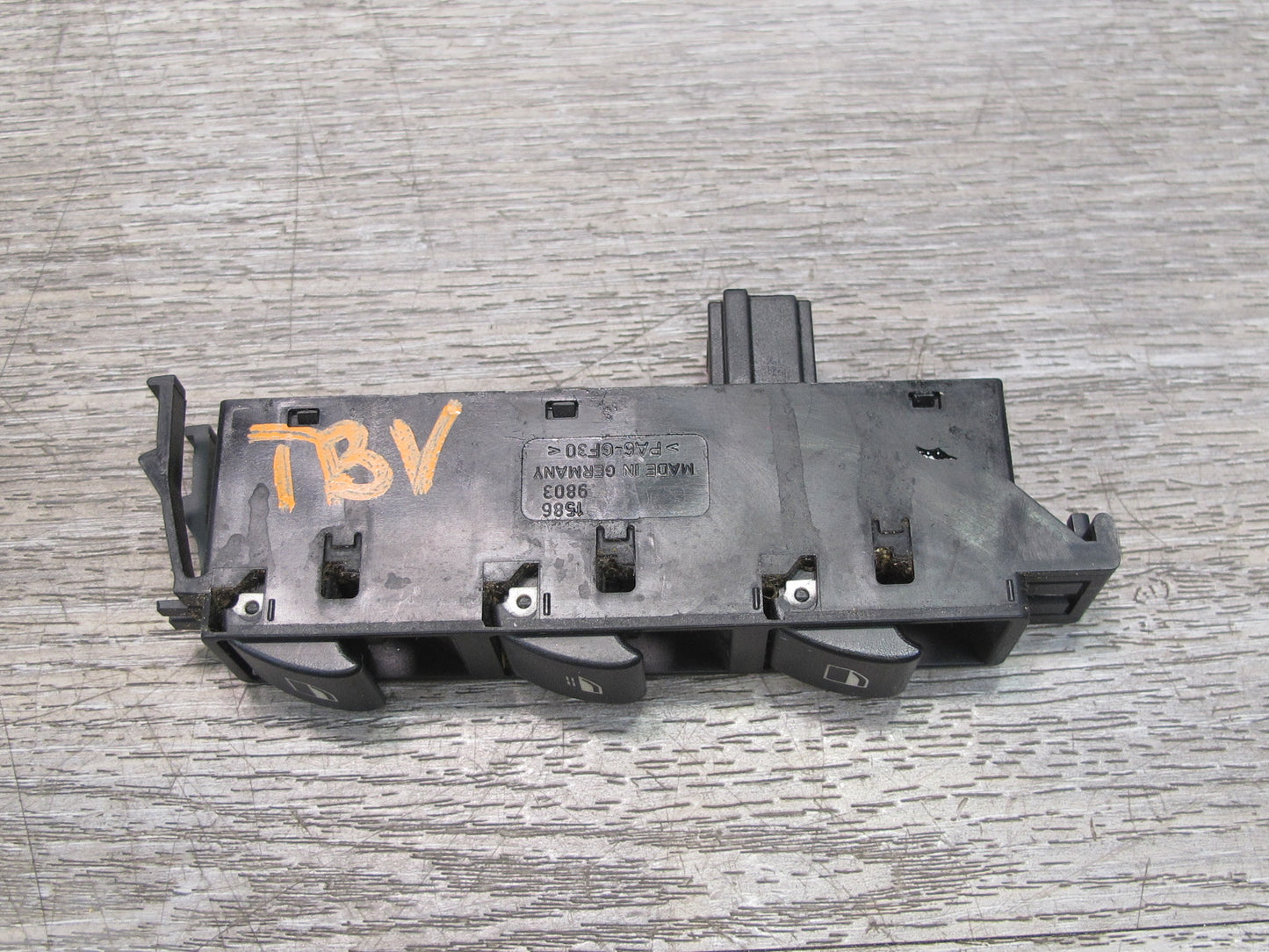 01-06 BMW E46 3-SERIES Convertible Left Master Power Window Switch 6902183 OEM