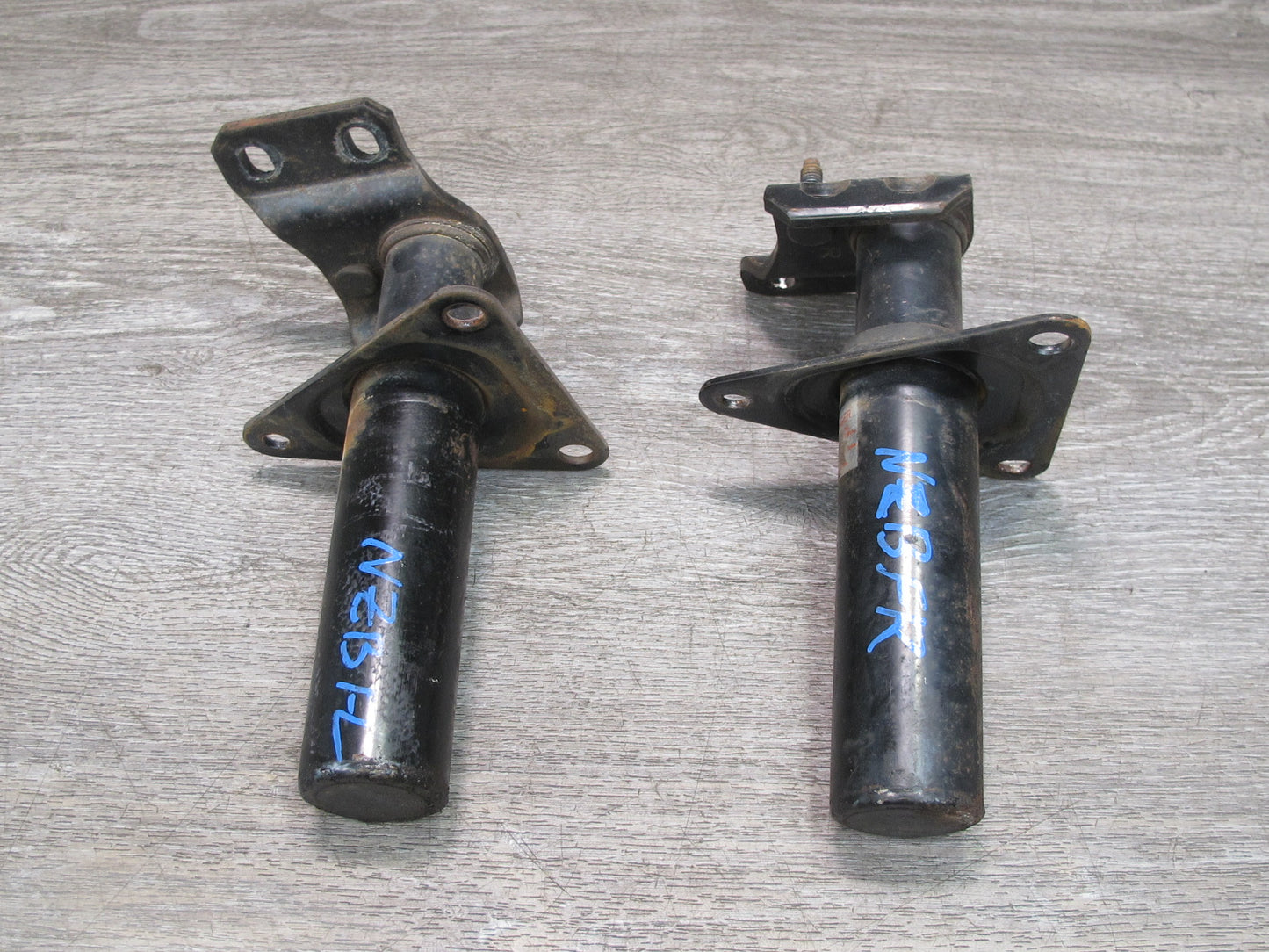 90-96 Nissan Z32 300ZX Set of 2 Front Bumper Impact Shock Absorber OEM