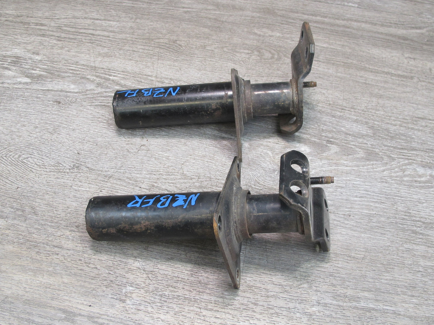 90-96 Nissan Z32 300ZX Set of 2 Front Bumper Impact Shock Absorber OEM