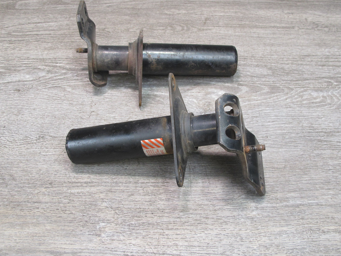 90-96 Nissan Z32 300ZX Set of 2 Front Bumper Impact Shock Absorber OEM