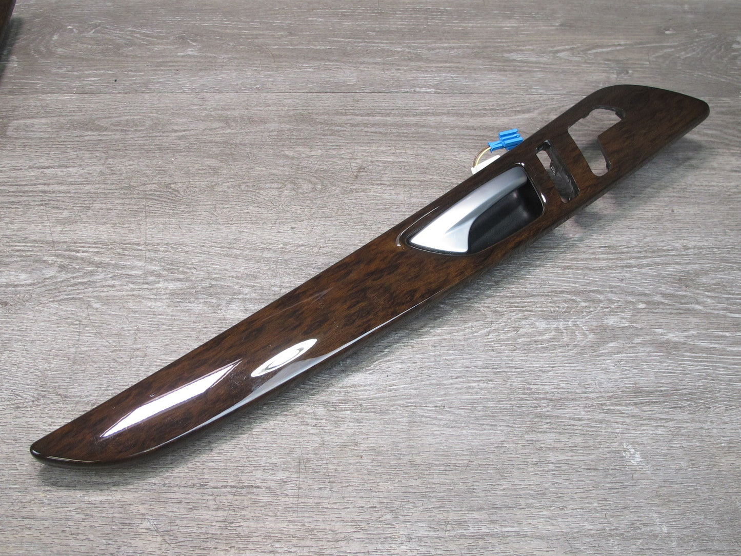 12-15 Mercedes W166 ML Front Rear Left Right Side Door Dash Trim Wood Panel Set