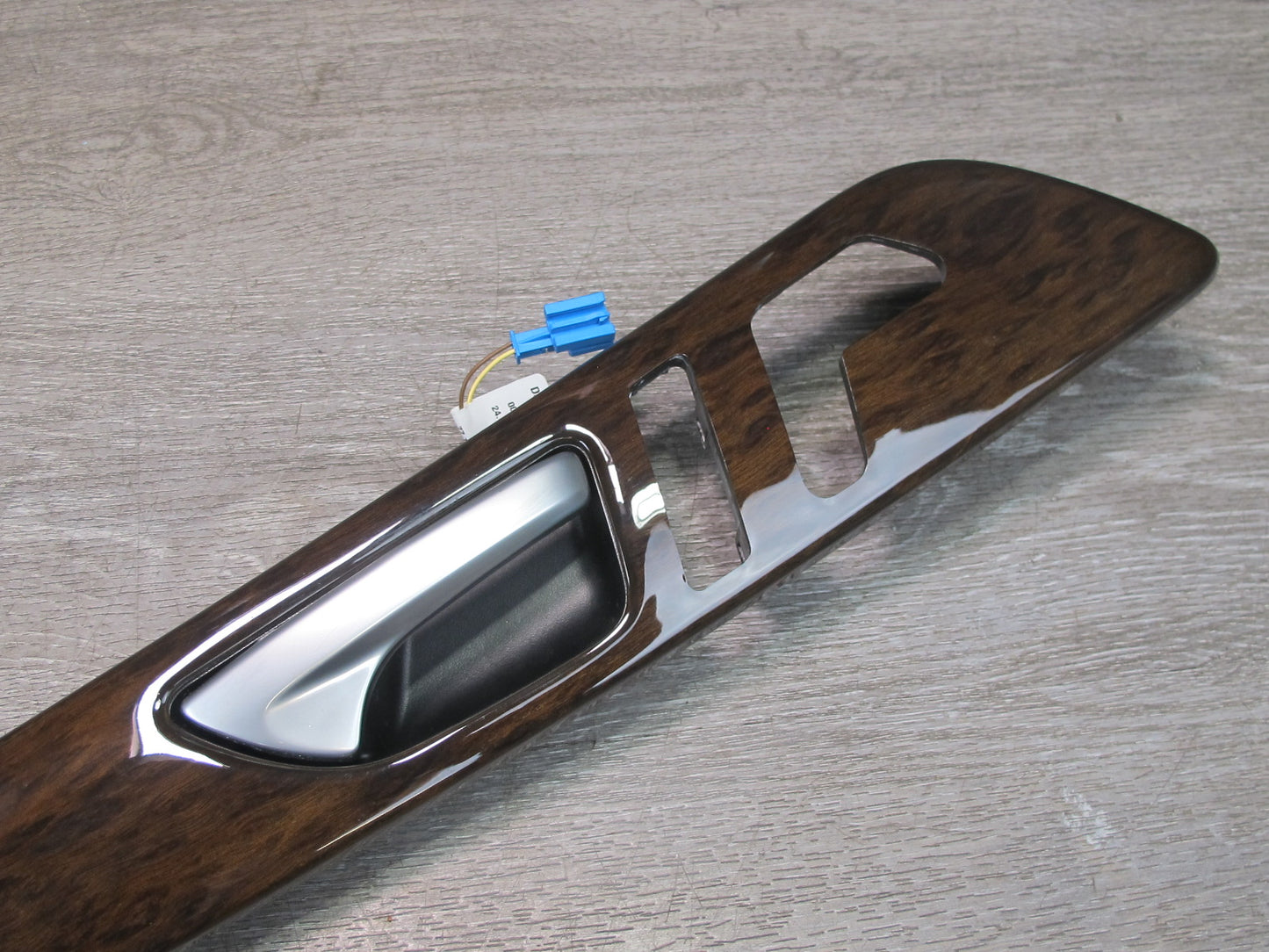 12-15 Mercedes W166 ML Front Rear Left Right Side Door Dash Trim Wood Panel Set