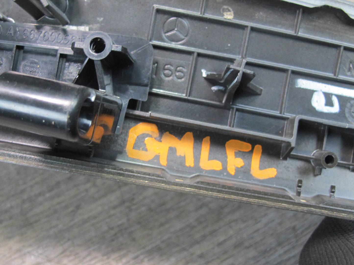 12-15 Mercedes W166 ML Front Rear Left Right Side Door Dash Trim Wood Panel Set