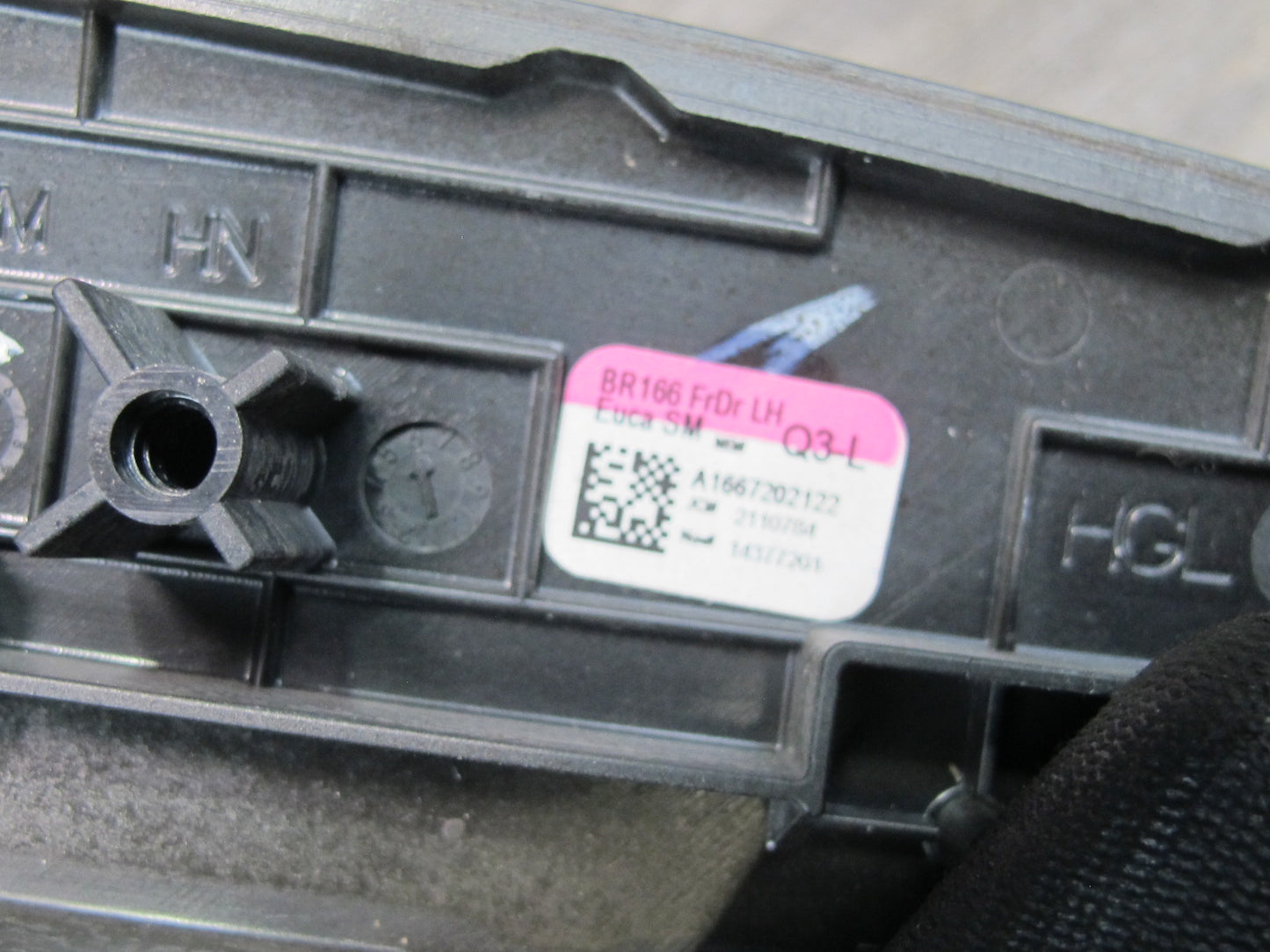 12-15 Mercedes W166 ML Front Rear Left Right Side Door Dash Trim Wood Panel Set