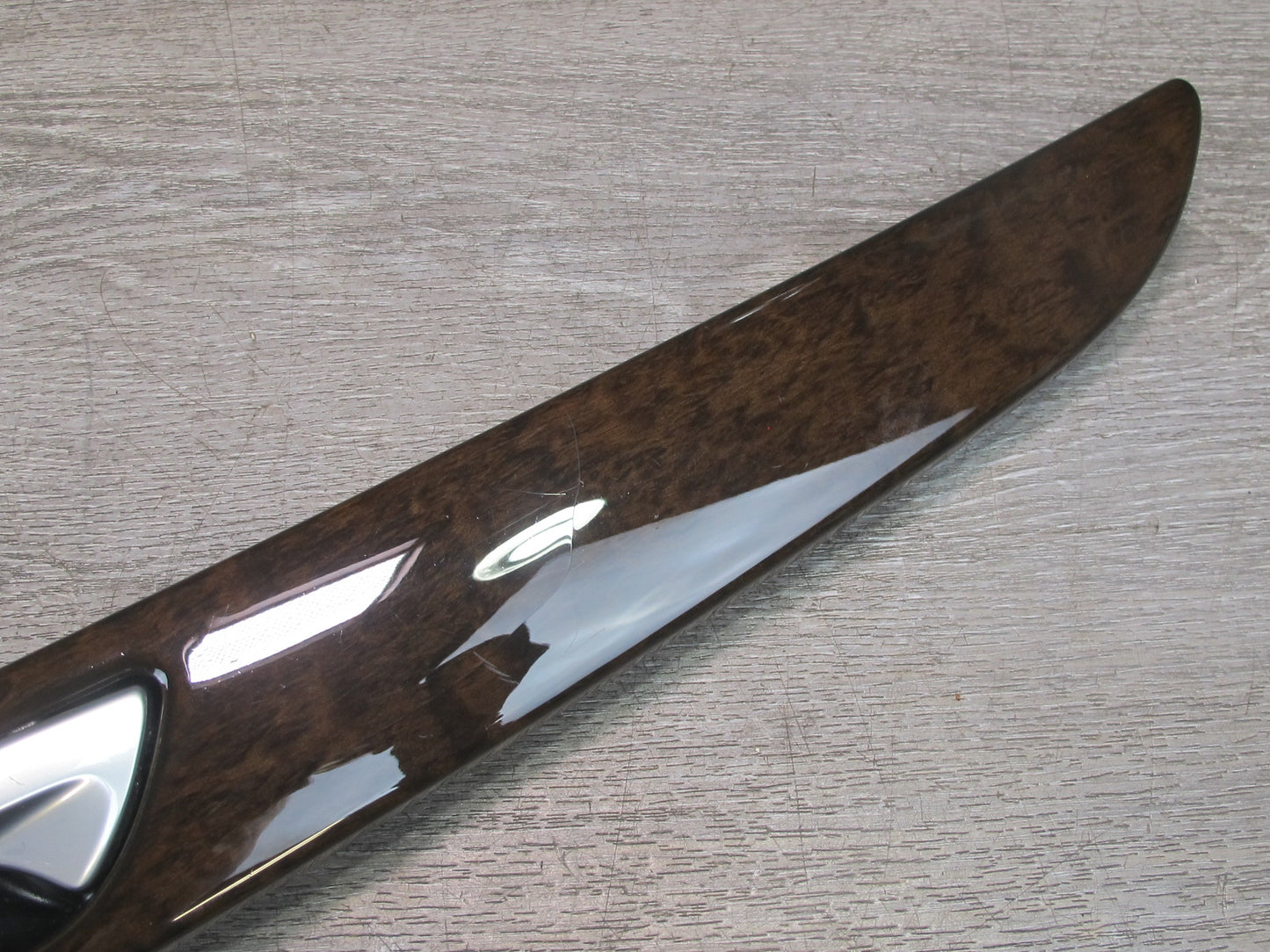 12-15 Mercedes W166 ML Front Rear Left Right Side Door Dash Trim Wood Panel Set