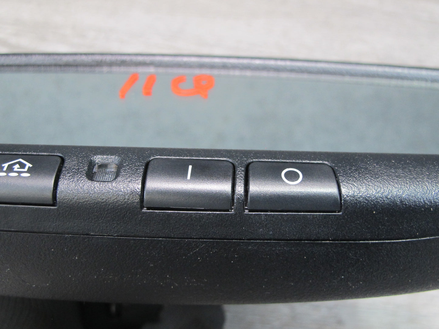 2015-2017 Infiniti QX80 Interior Upper Rear View Mirror Auto Dim Homelink Black