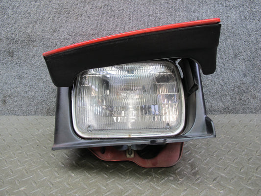 86-91 Mazda RX7 FC3S Front Right POP UP Headlight Lamp Assembly RED OEM