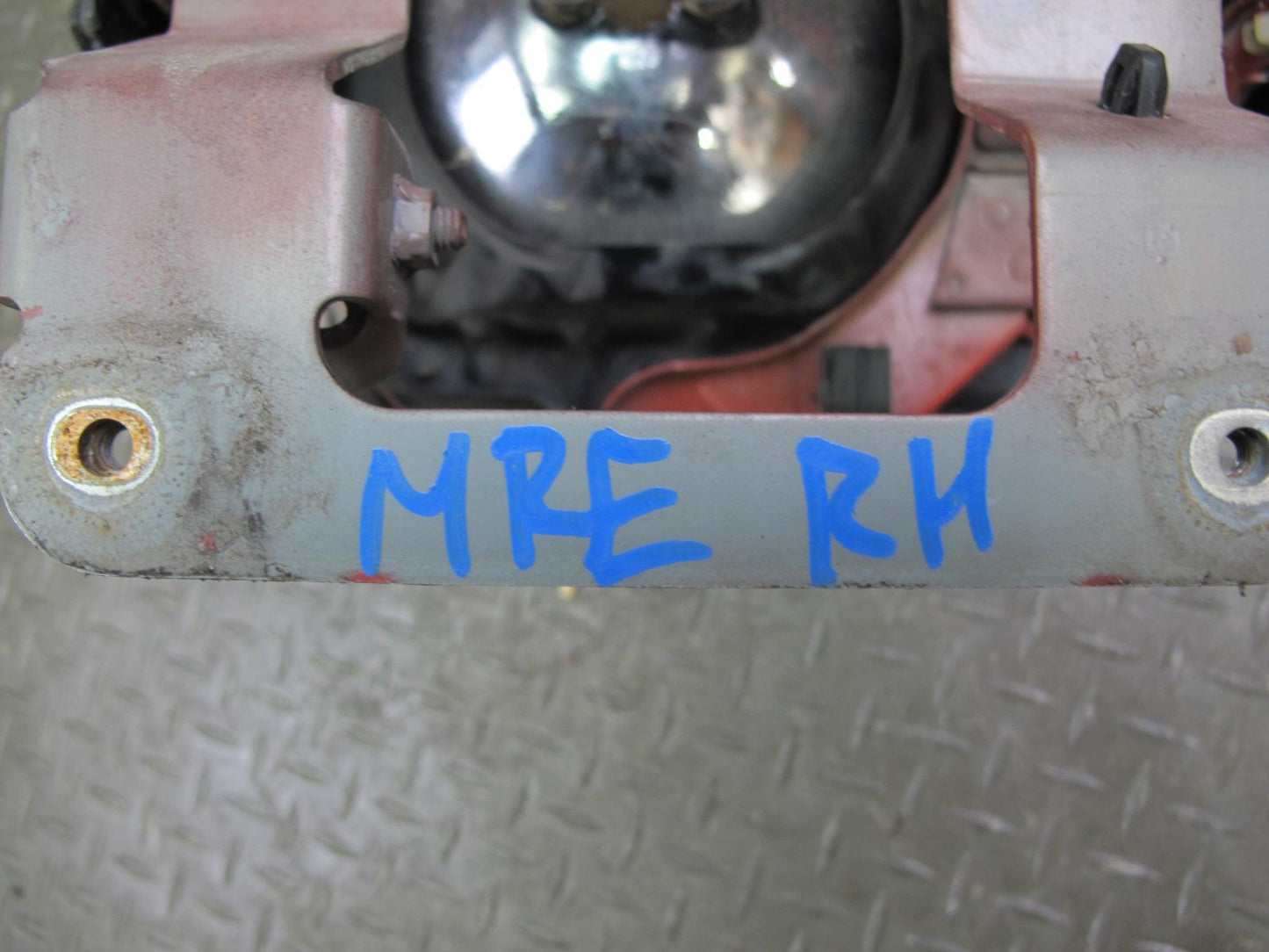 86-91 Mazda RX7 FC3S Front Right POP UP Headlight Lamp Assembly RED OEM