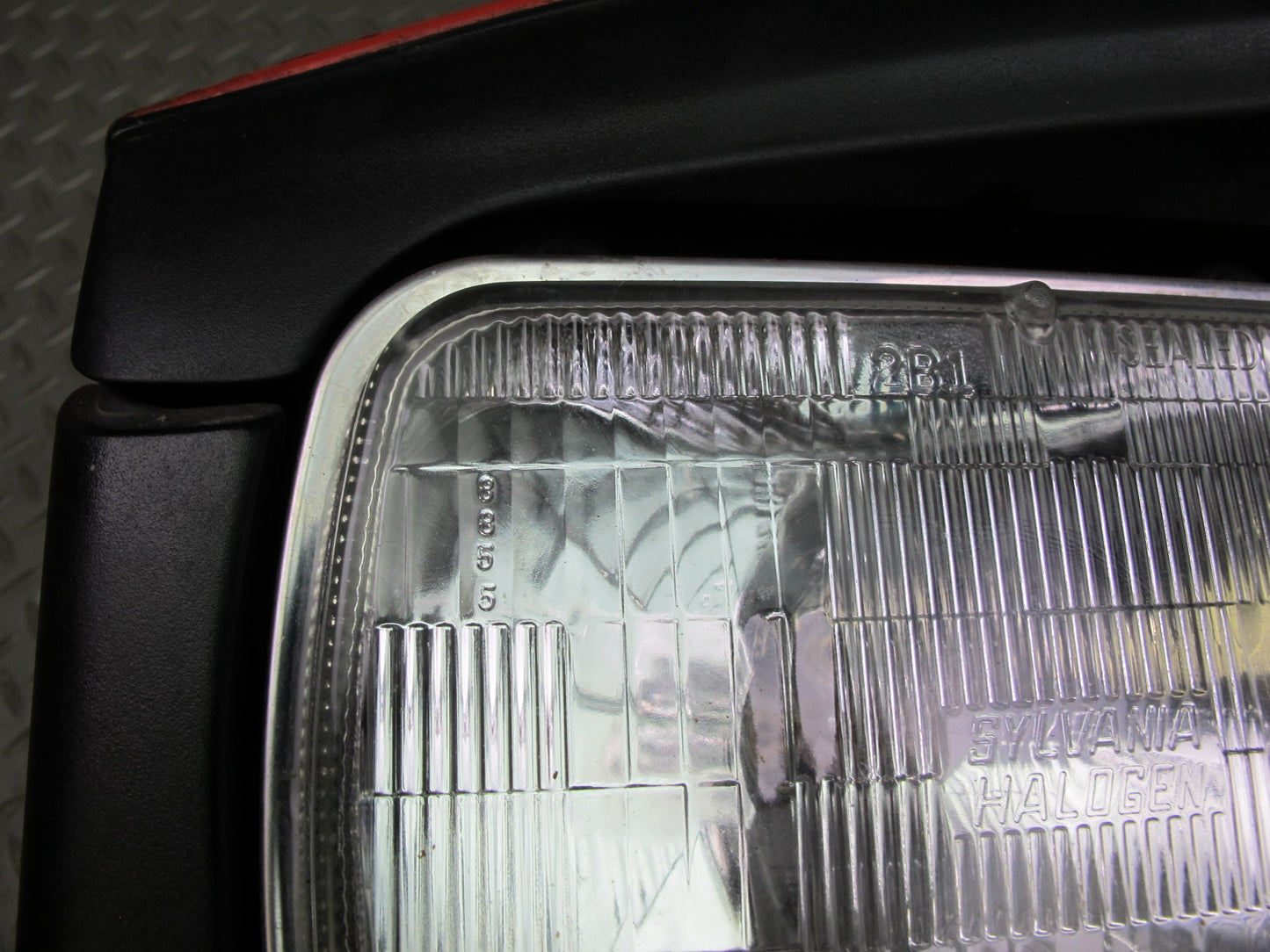 86-91 Mazda RX7 FC3S Front Right POP UP Headlight Lamp Assembly RED OEM
