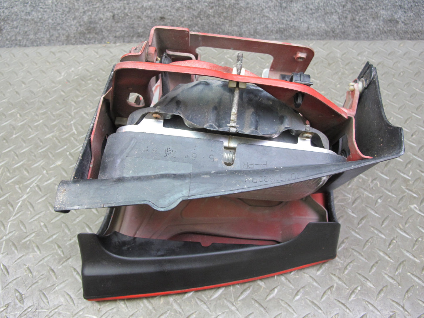 86-91 Mazda RX7 FC3S Front Right POP UP Headlight Lamp Assembly RED OEM
