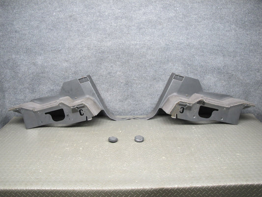 88-91 Mazda RX7 Convert Rear Right & Left Quarter Lower Trim Panel Cover Set OEM