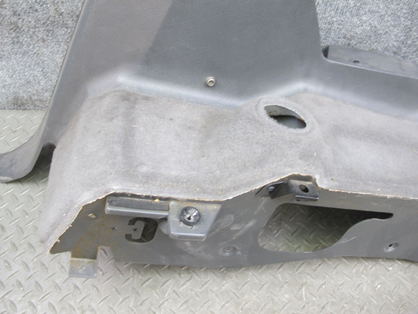 88-91 Mazda RX7 Convert Rear Right & Left Quarter Lower Trim Panel Cover Set OEM