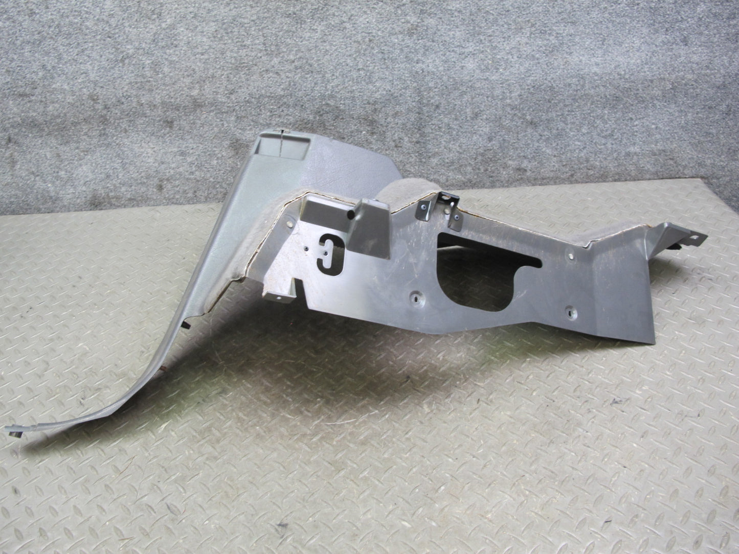 88-91 Mazda RX7 Convert Rear Right & Left Quarter Lower Trim Panel Cover Set OEM