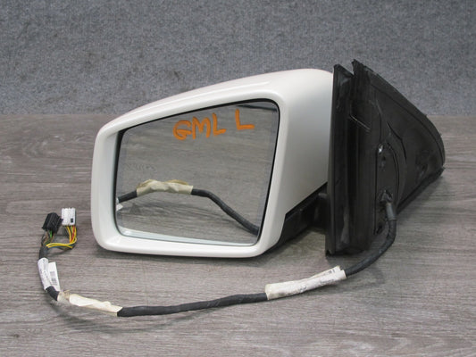 2012-2015 Mercedes W166 X166 Left Door Heated Side View Mirror w Blind Spot