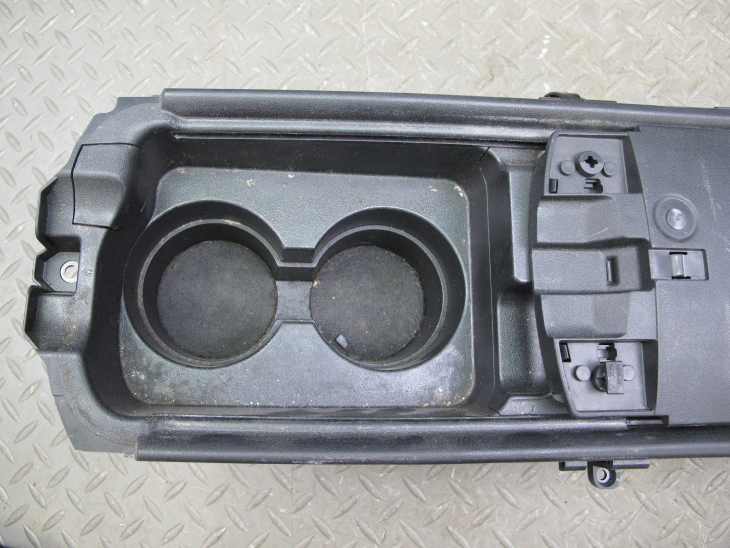 04-08 Mazda RX8 Front Floor Center Console CUP Holder Black OEM