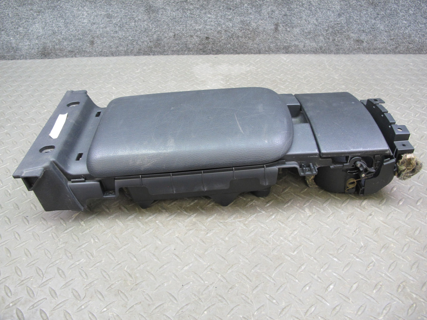 04-08 Mazda RX8 Rear Center Console CUP Holder Arm Rest Black OEM