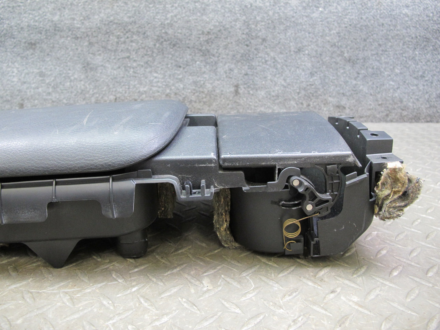 04-08 Mazda RX8 Rear Center Console CUP Holder Arm Rest Black OEM