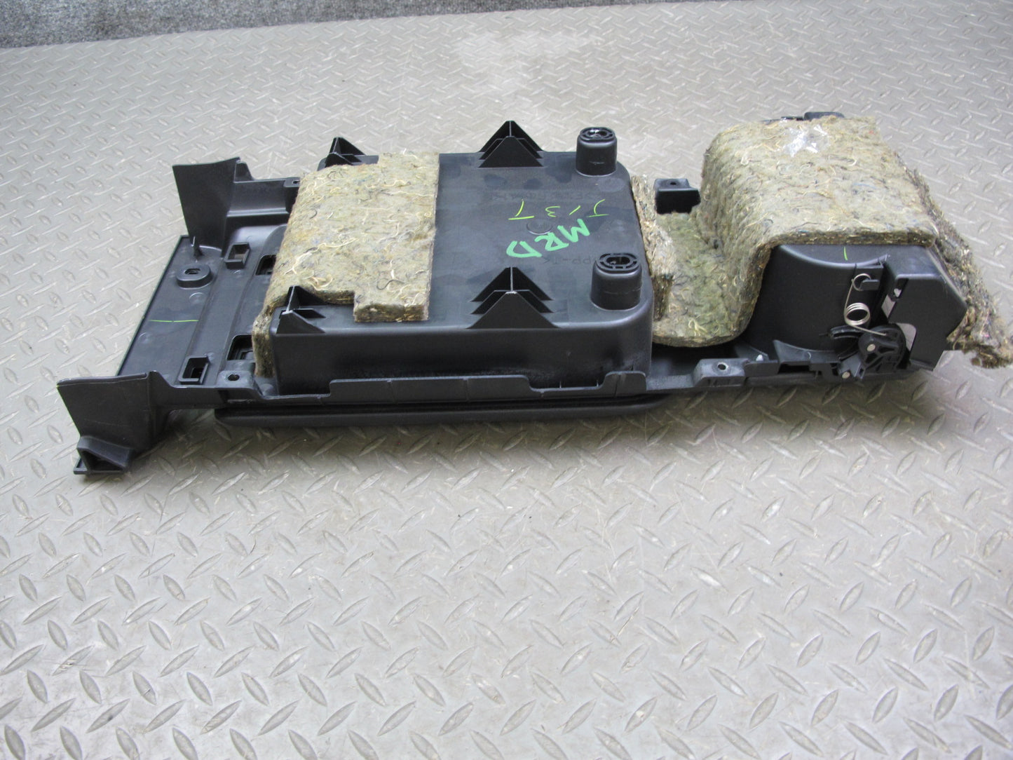 04-08 Mazda RX8 Rear Center Console CUP Holder Arm Rest Black OEM