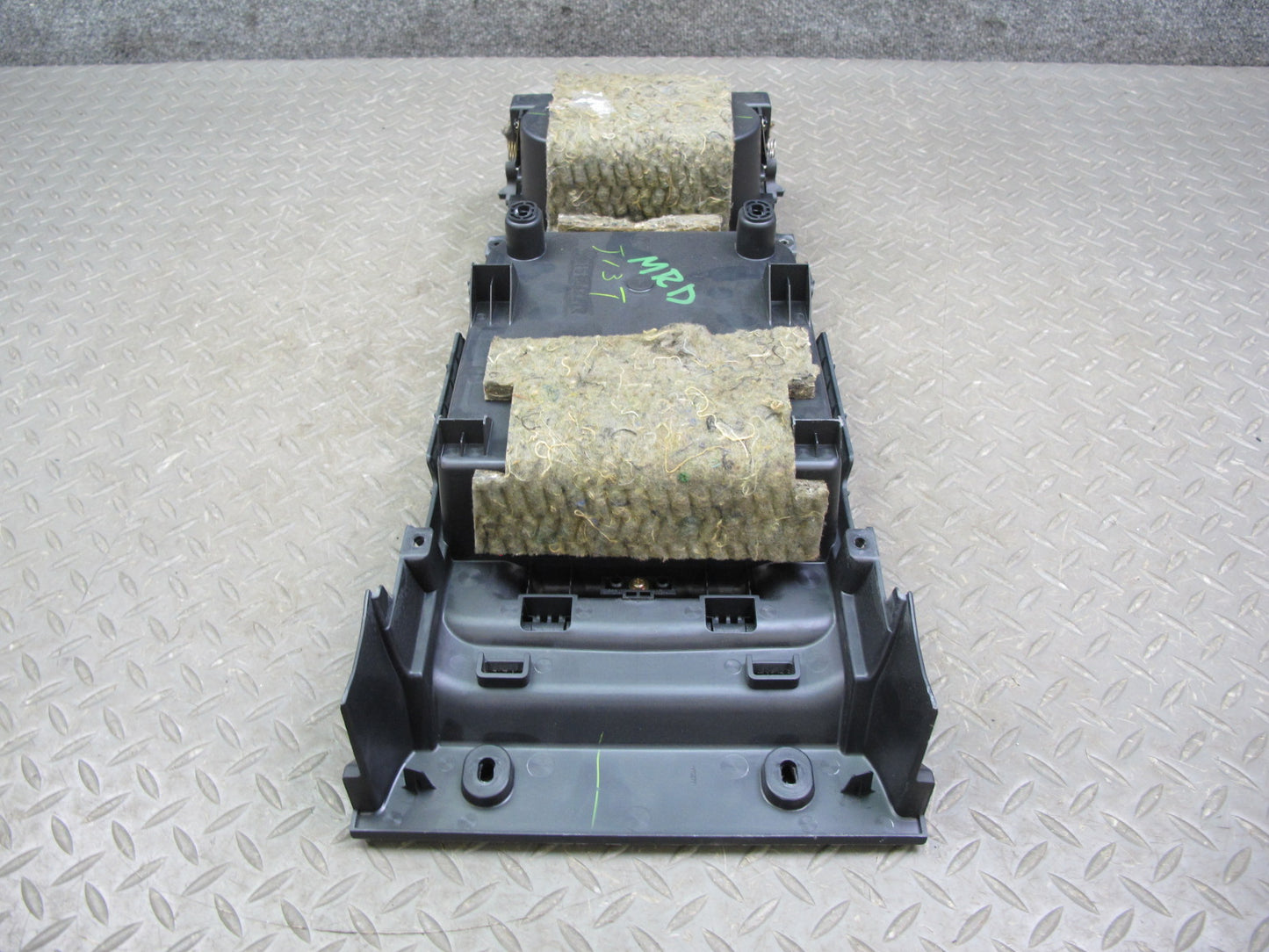 04-08 Mazda RX8 Rear Center Console CUP Holder Arm Rest Black OEM