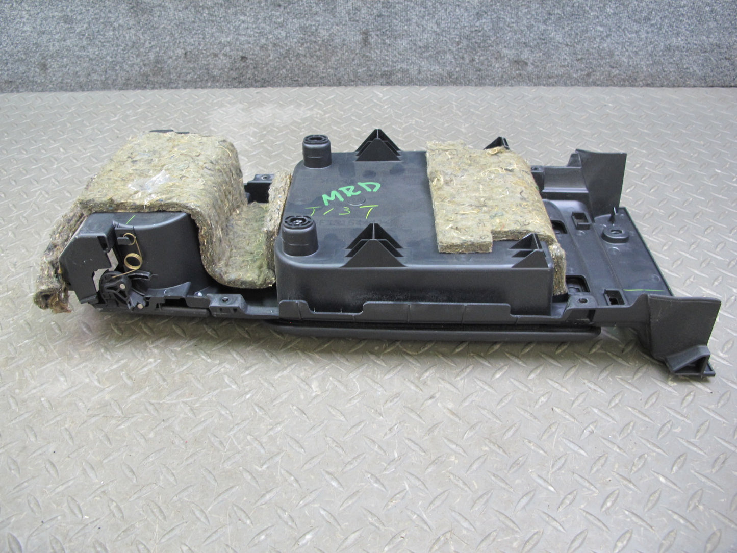 04-08 Mazda RX8 Rear Center Console CUP Holder Arm Rest Black OEM