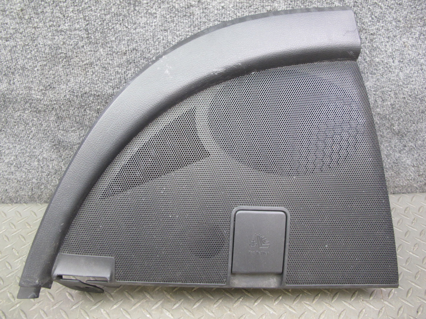 04-08 Mazda RX8 Rear Interior Right Center Left Side Cover Trim Set Black OEM