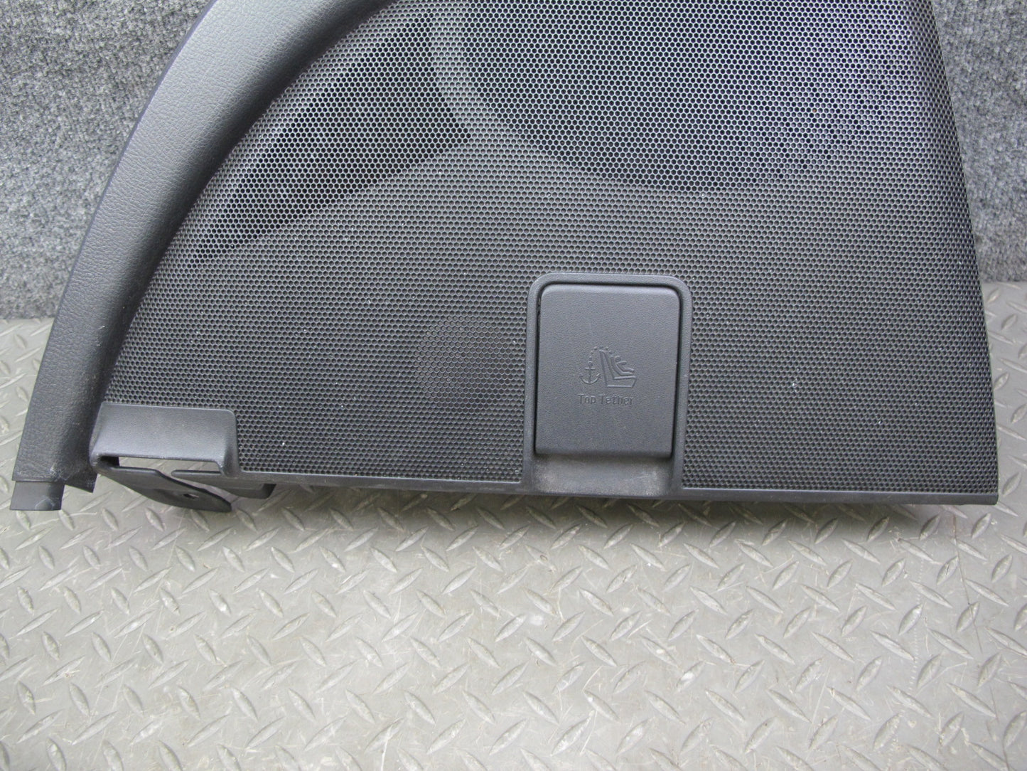 04-08 Mazda RX8 Rear Interior Right Center Left Side Cover Trim Set Black OEM