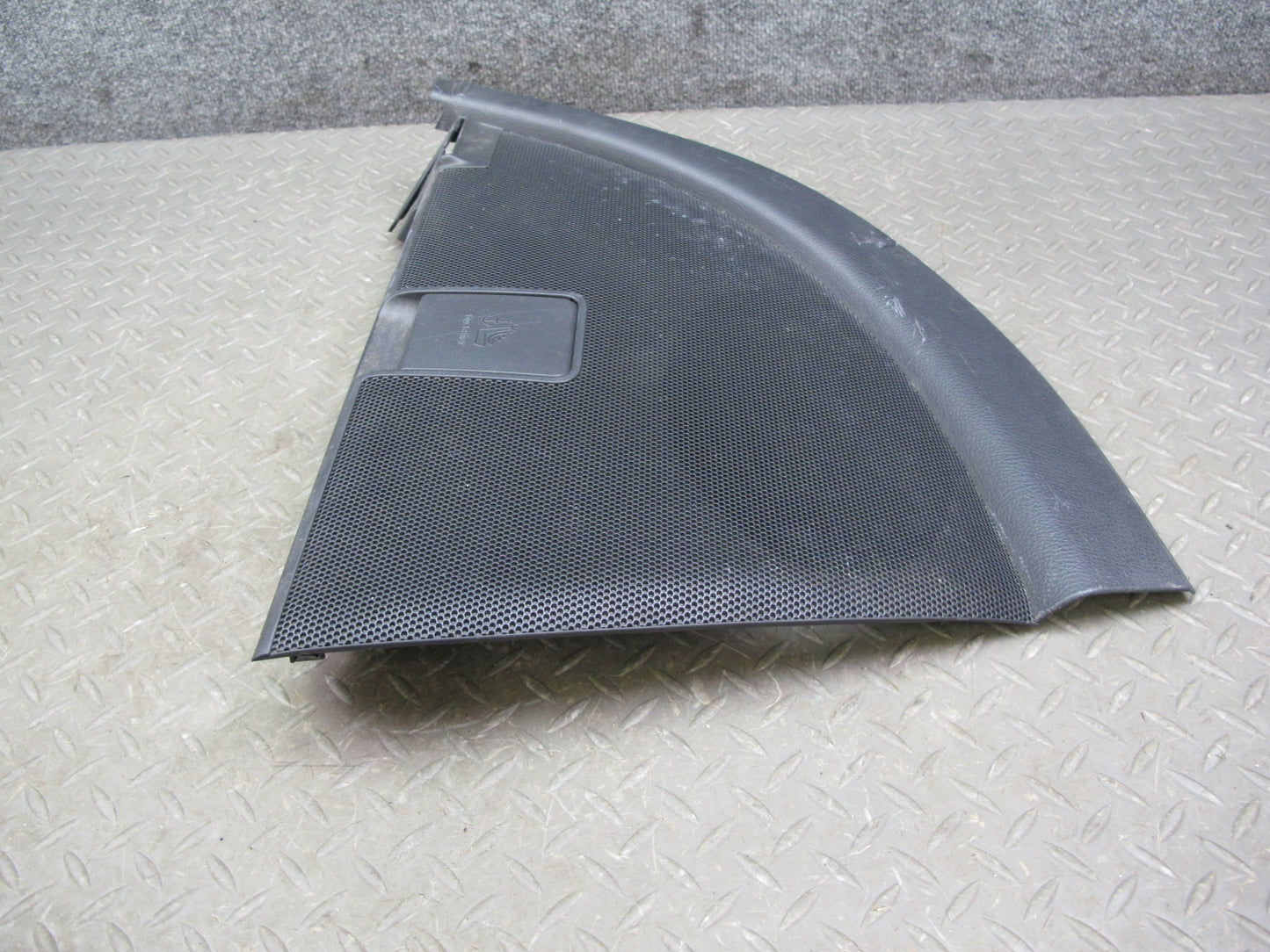 04-08 Mazda RX8 Rear Interior Right Center Left Side Cover Trim Set Black OEM