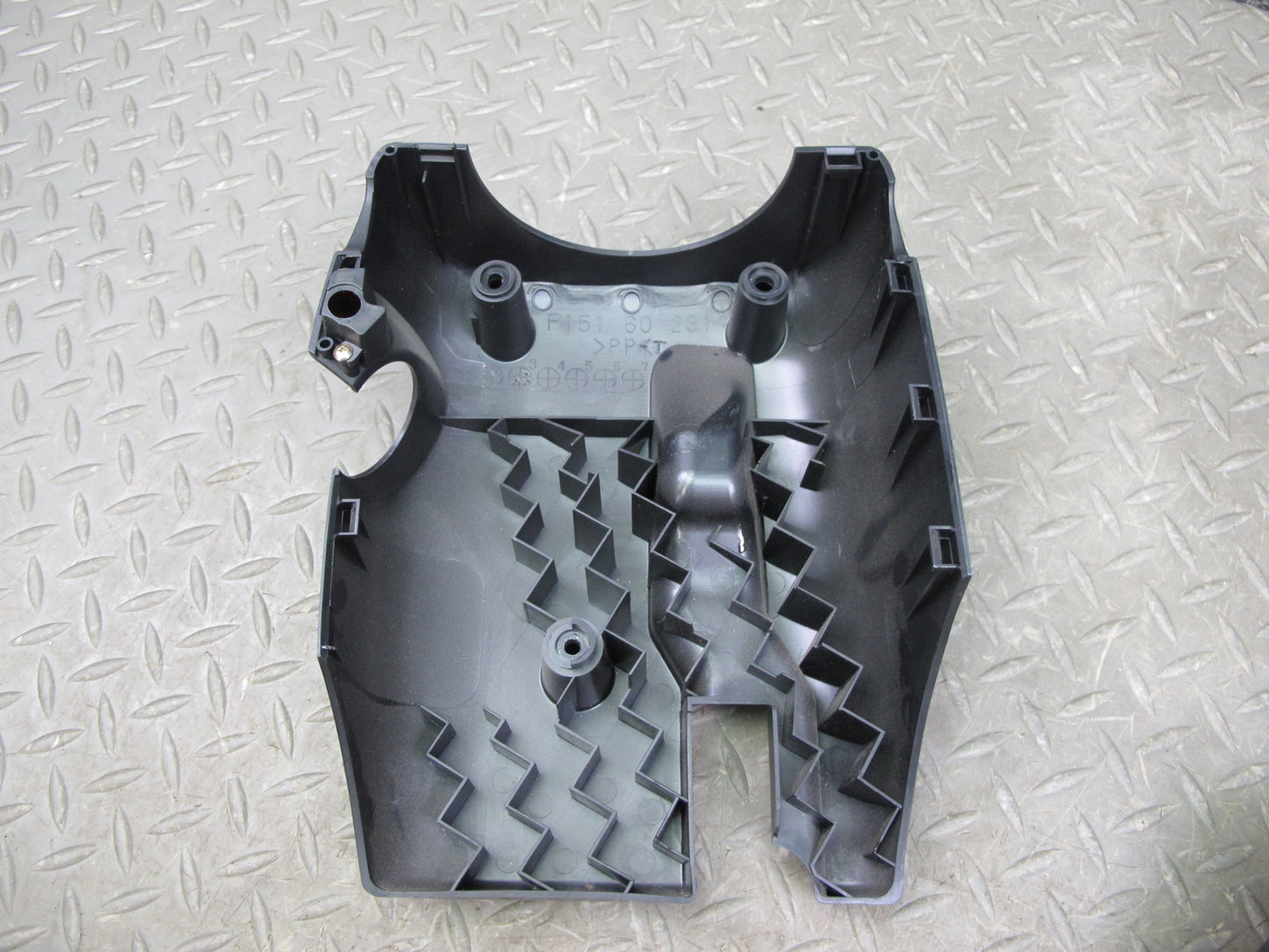 04-11 Mazda RX8 Lower & Upper Steering Column Cover Bezel Trim Black OEM