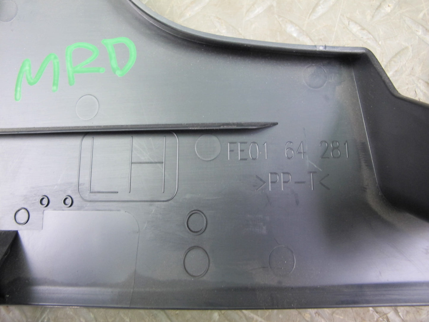 04-08 Mazda RX8 Steering Column Knee Lower Cover Panel Trim Black OEM