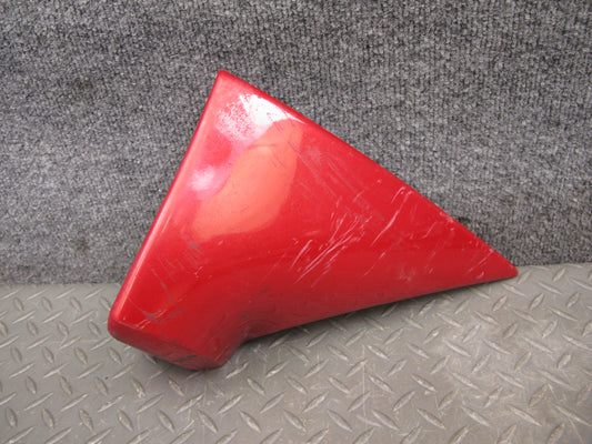 04-08 Mazda RX8 Rear Left Driver Side Bumper Lower Molding Panel RED OEM