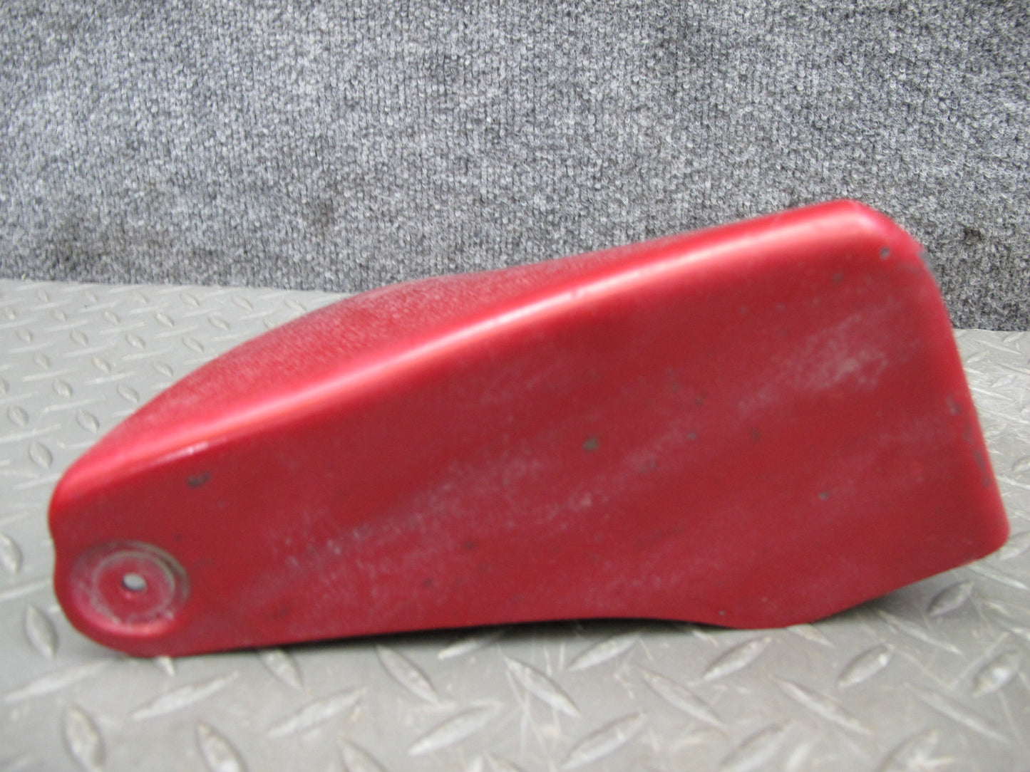 04-08 Mazda RX8 Rear Left Driver Side Bumper Lower Molding Panel RED OEM