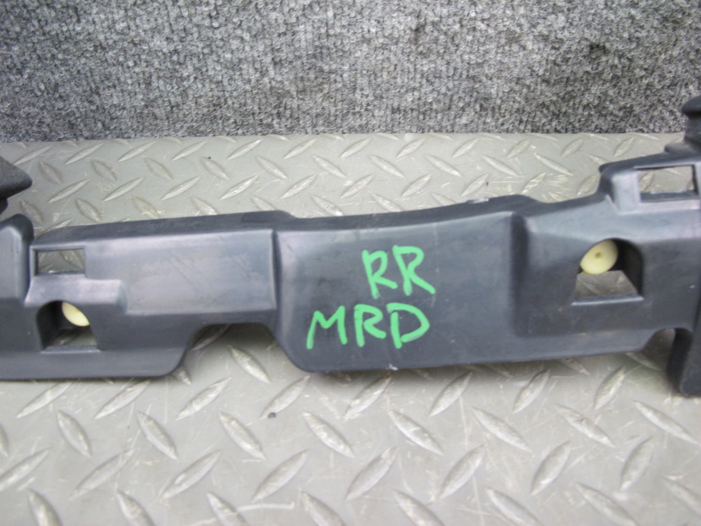 04-11 Mazda RX8 Rear Left Right Side Door Panel Window Frame Panel Set Black OEM