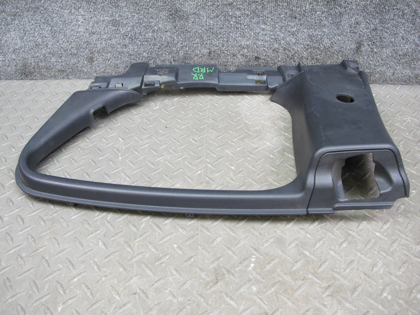 04-11 Mazda RX8 Rear Left Right Side Door Panel Window Frame Panel Set Black OEM