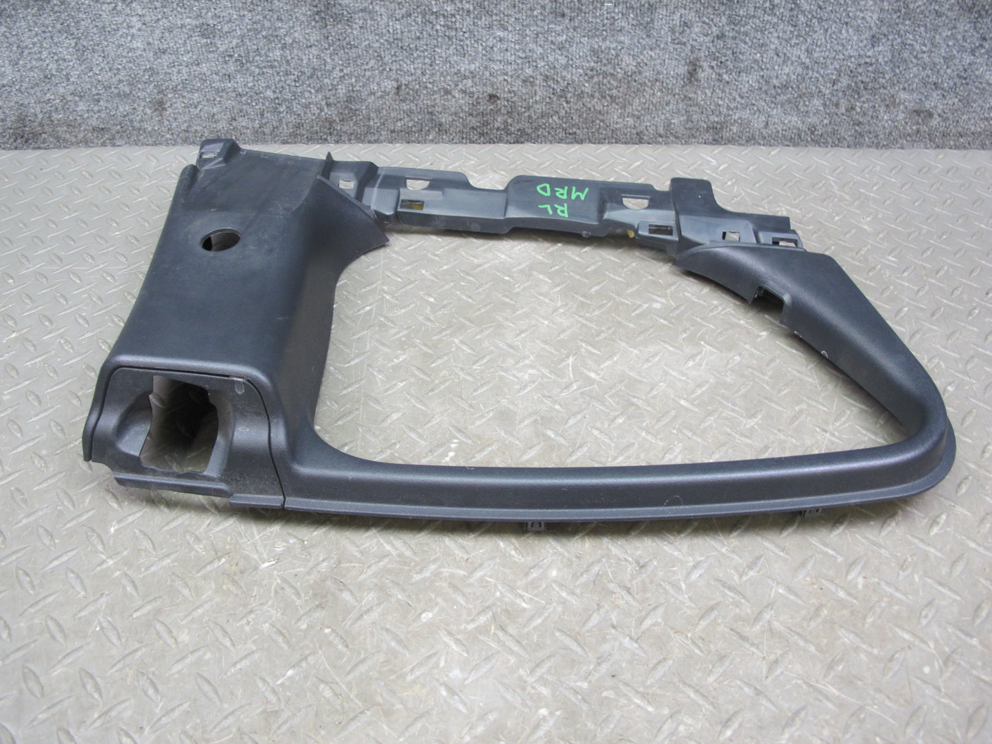 04-11 Mazda RX8 Rear Left Right Side Door Panel Window Frame Panel Set Black OEM