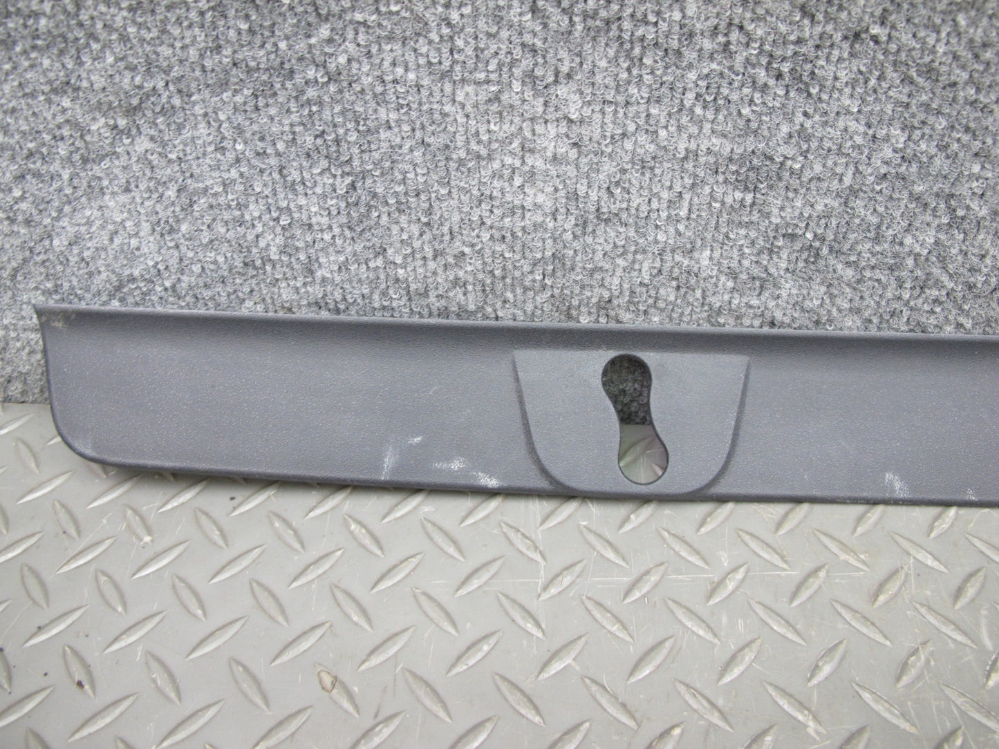 04-11 Mazda RX8 Door Sill Scuff Plate Trim Cover Left & Right Side Set Black OEM