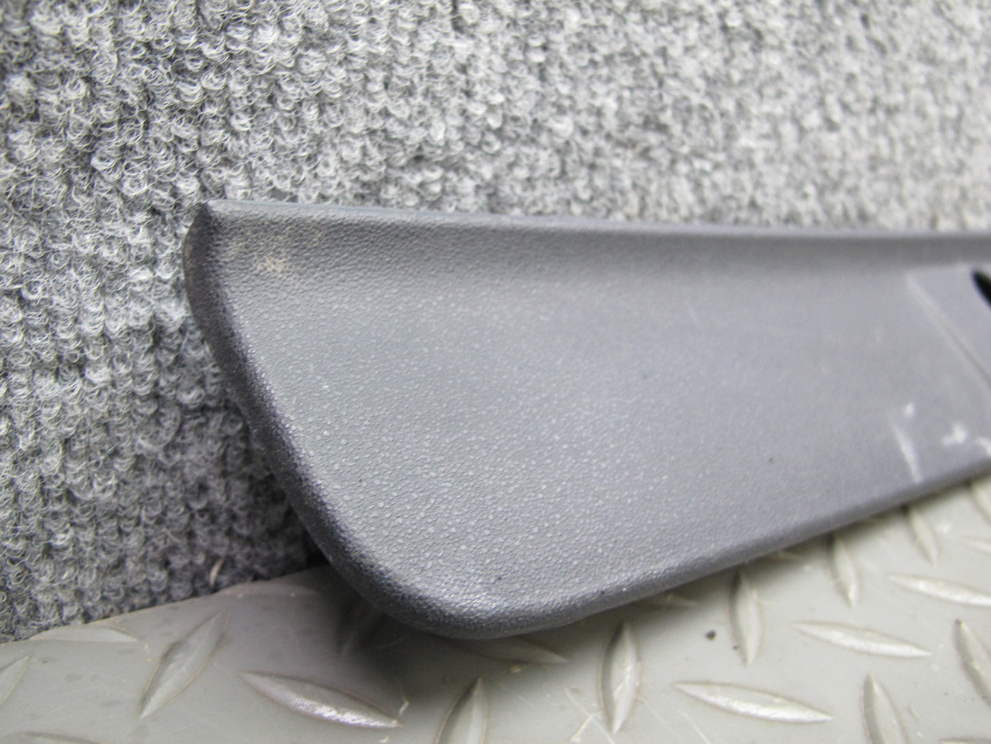 04-11 Mazda RX8 Door Sill Scuff Plate Trim Cover Left & Right Side Set Black OEM