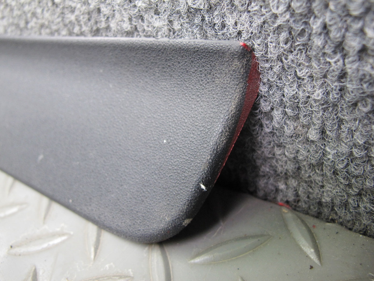 04-11 Mazda RX8 Door Sill Scuff Plate Trim Cover Left & Right Side Set Black OEM