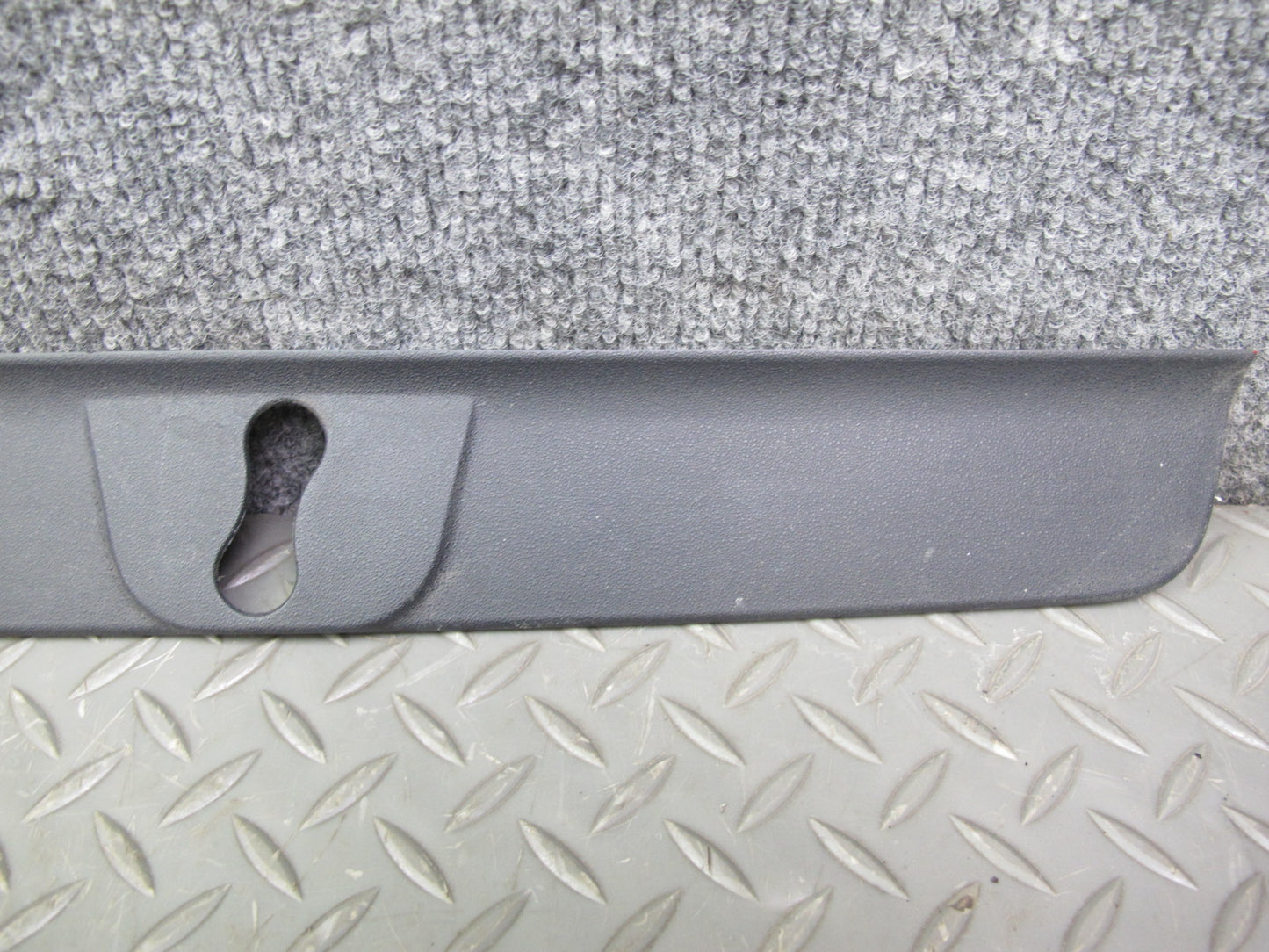 04-11 Mazda RX8 Door Sill Scuff Plate Trim Cover Left & Right Side Set Black OEM